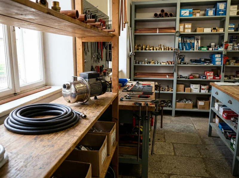 Domácí vodárna s tlakovou nádobou